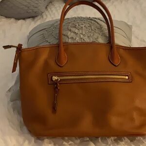 Dooney and Bourke tote caramel color